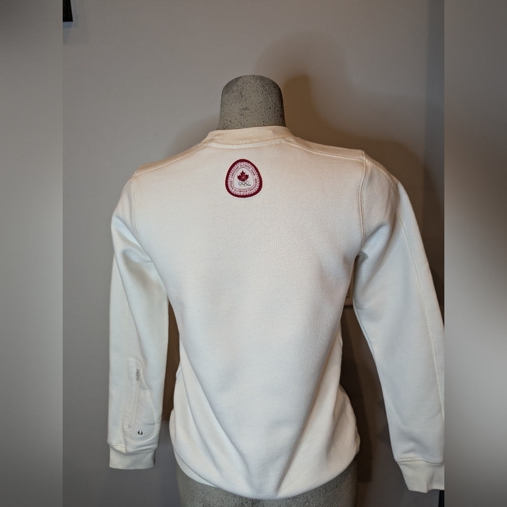 Canada Olympic Team Cotton sweat shirt, XS/S women 14 youth HBC - Picture 8 of 14
